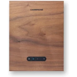 Cambridge Audio L/R X aktiva stereohögtalare med nätverk, valnöt par