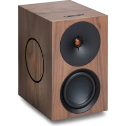 Cambridge Audio L/R X aktiva stereohögtalare med nätverk, valnöt par