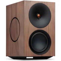 Cambridge Audio L/R X aktiva stereohögtalare med nätverk, valnöt par