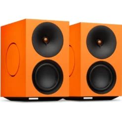 Cambridge Audio L/R X aktiva stereohögtalare med nätverk, orange par