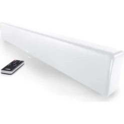 Canton DM 9, slimmad soundbar med virtuell surround, vit