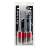 Chemical Guys Interior Detailing Brushes, 3-pack