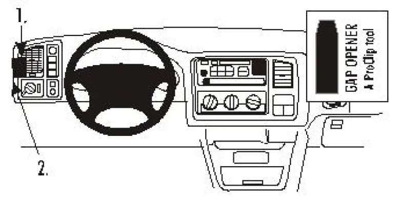 Chevrolet Avalanche 03-06, Vänster