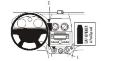 Chevrolet Aveo 07-11, Centrerad