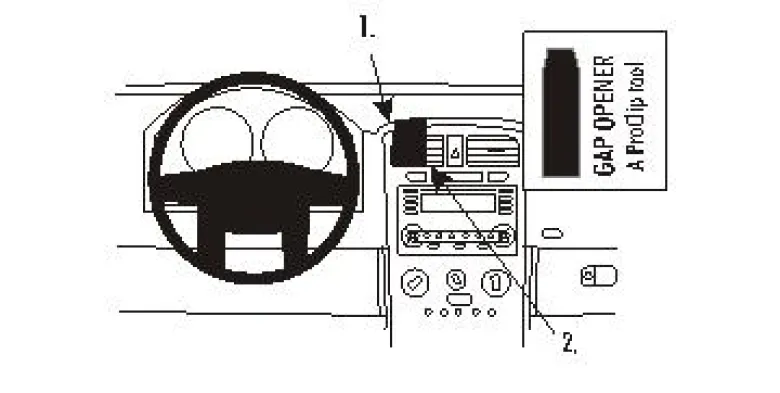 Chevrolet Equinox 05-09, Centrerad