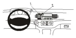 Chevrolet Impala 00-05, Centrerad