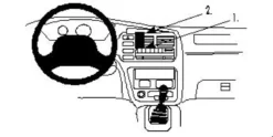 Chevrolet Tracker 98-04, Centrerad