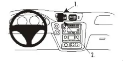 Chevrolet Trail Blazer 02-09, Centrerad