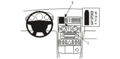 Chrysler Crossfire 04-07, Centrerad