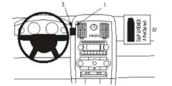 Chrysler 300C/Touring 05-10, Centrerad