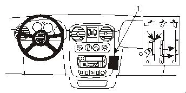 Chrysler PT Cruiser 00-05, Vinklad