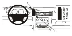 Chrysler Stratus 01-07, Centrerad