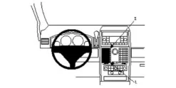 Chrysler Voyager 08-11, Centrerad