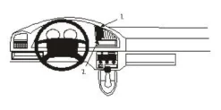 Citroen Berlingo 97-02, Centrerad