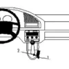 Citroen Berlingo 97-02, Konsol
