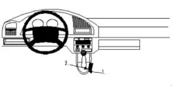 Citroen Berlingo 97-02, Konsol