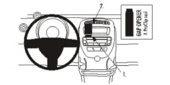 Citroen C1 06-14, Centrerad