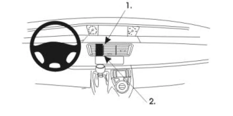 Citroen C8 02-11, Centrerad