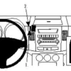 Citroen C-Crosser 07-13, Centrerad