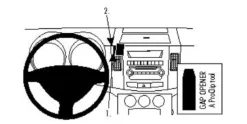 Citroen C-Crosser 07-13, Centrerad