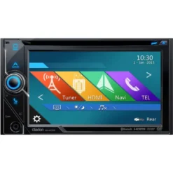 Clarion NX405E, 2-DIN bilstereo med GPS-navigation och 6" skärm