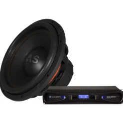 Crown XLS-1002 med GAS MAX S1-15D2, bygg-själv subwooferpaket