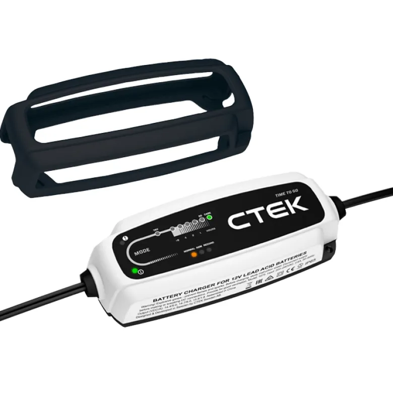CTEK Batteriladdare CT5 TIME TO GO med Bumper 60