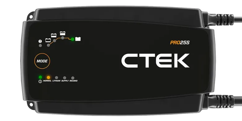 Ctek Pro 25S 25A batteriladdare