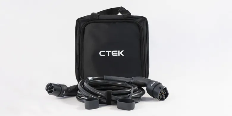 CTEK typ 2 till typ 2 laddkabel till elbil, 32A (22 kW)
