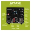 Dayton Audio APA150, bryggbar stereoförstärkare på 2x75W