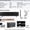 Dayton Audio AXIS-8, 8-kanalig DSP/ljudprocessor till bil & hem