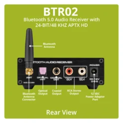 Dayton Audio BTR02 Bluetooth-mottagare