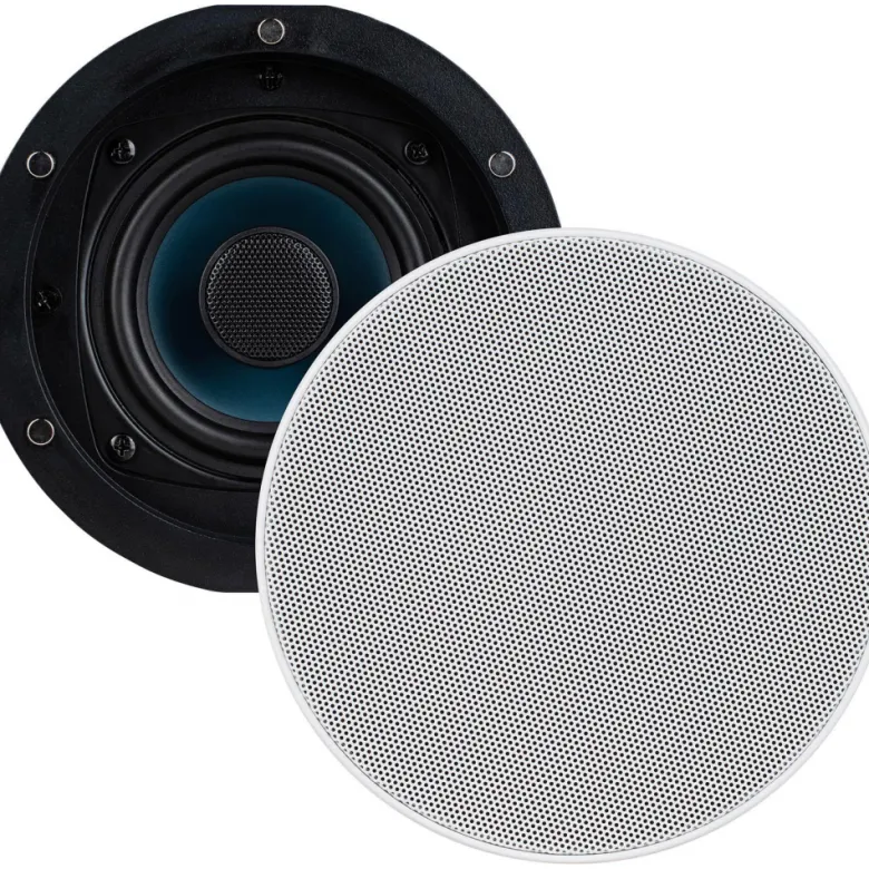 Dayton Audio CC40TPW, 4tums infällnadshögtalare för 70/100V, par