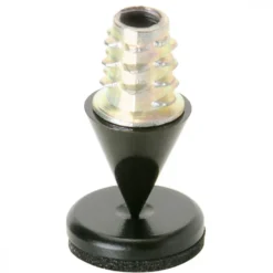 Dayton Audio DSS2-BK, 4-pack med spikes, svart