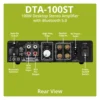 Dayton Audio DTA-100ST förstärkare med Bluetooth & högpassfilter