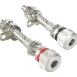Dayton Audio Högtalarterminaler BPA3-8 Satin nickel