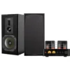 Dayton Audio HTA100 & Dynavoice DM-6II, svart stereopaket