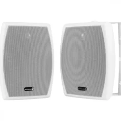 Dayton Audio IO655WT, 6.5tums utomhushögtalare med stöd för 70/100V, vit
