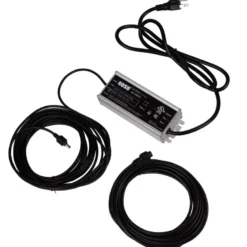 Dayton Audio IO65XP, aktiva 6.5 tums utomhushögtalare, svart par