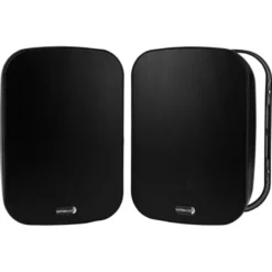 Dayton Audio IO65XTB, 6.5 tums utomhushögtalare med 70/100V-stöd, svart par