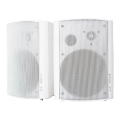 Dayton Audio MA1260 & 2 par DLS MB6i vita utomhushögtalare