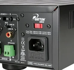 Dayton Audio MA1240 & 2 par ME825W inbyggnadshögtalare