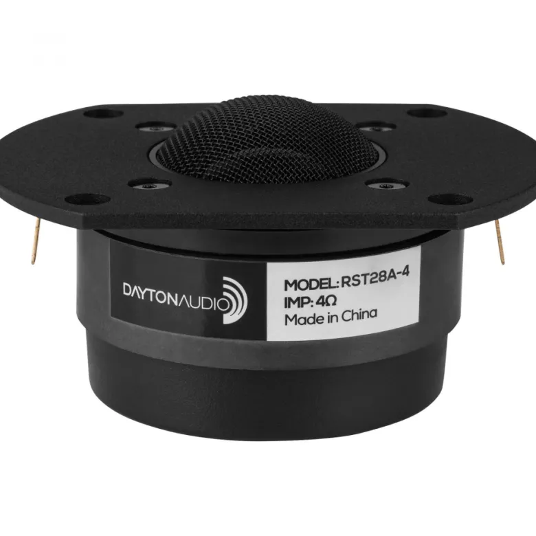 Dayton Audio RS28TF, frontplatta till RS-diskanter