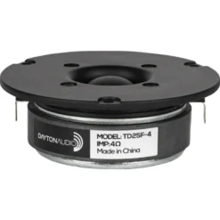 Dayton Audio TD25F-4, 1 tums soft dome-diskant