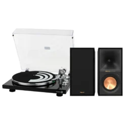 Dayton Audio TT-1BTB med Klipsch R-50PM, vinylpaket