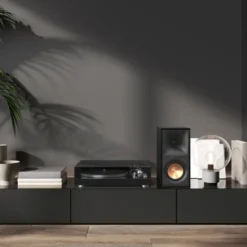 Dayton Audio TT-1BTB med Klipsch R-50PM, vinylpaket