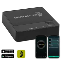 Dayton Audio WBA51, nätverksstreamer med BT & Wi-Fi