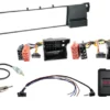 1-DIN Installationskit BMW 3-serie E46, Rattstyrning/antennadapter