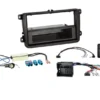 1/2-DIN Installationskit med prylfack Seat/Skoda/VW