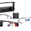 1/2-DIN Installationskit med prylfack Seat/Skoda/VW